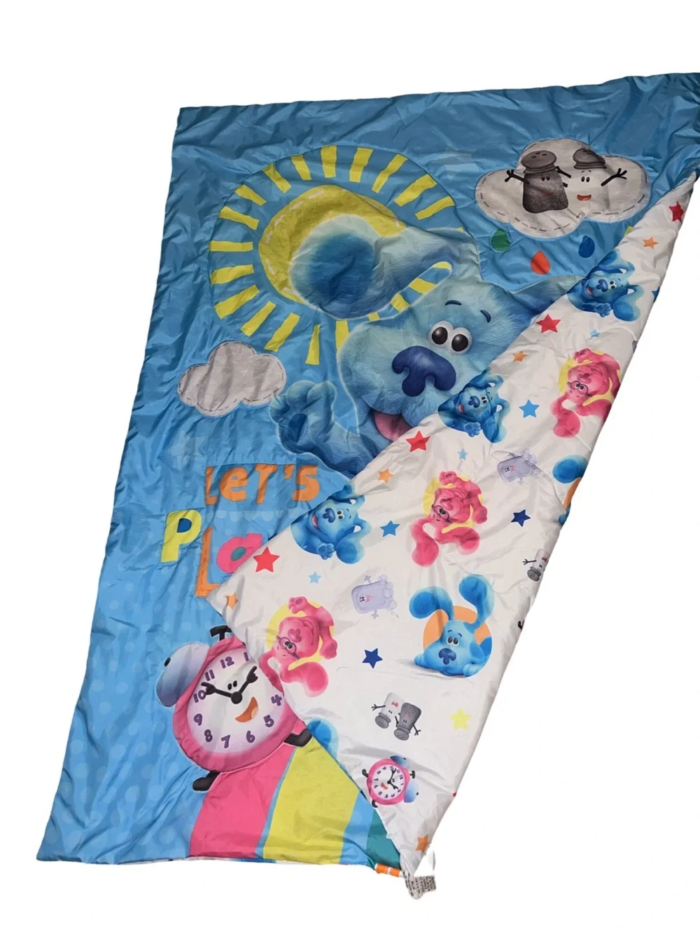 Blues Clues Let's Play Toddler  Bedding Size Comforter Only Reversible